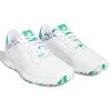 adidas S2G SL 23 Leather Golf Shoes - White/Court Green sold by Original Green