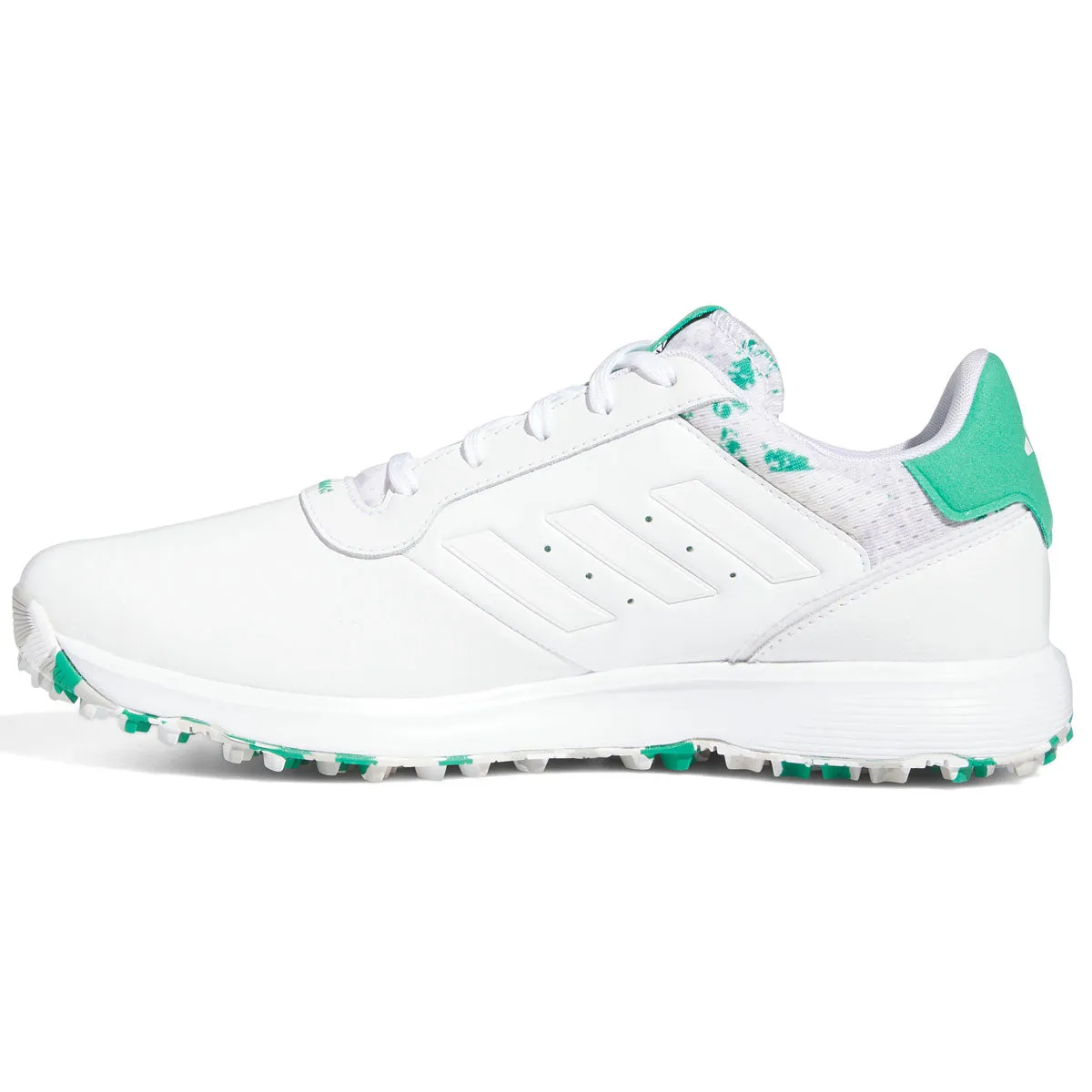 adidas S2G SL 23 Leather Golf Shoes - White/Court Green sold by Original Green product image thumbnail 2
