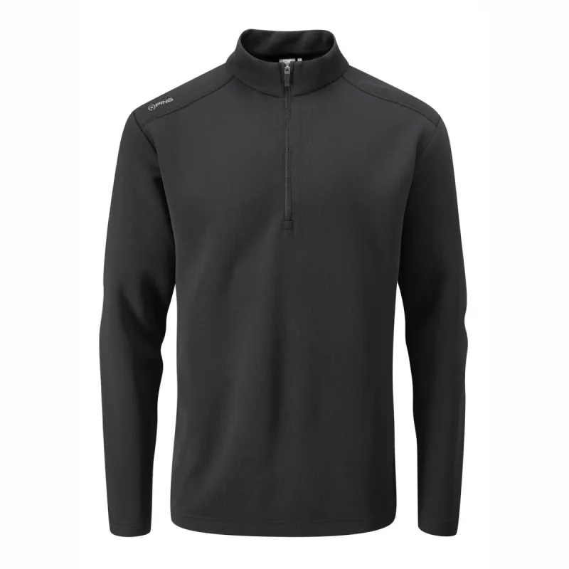 Ping Ramsey 1/2 Zip Golf Pullover - Black sold by Original Green