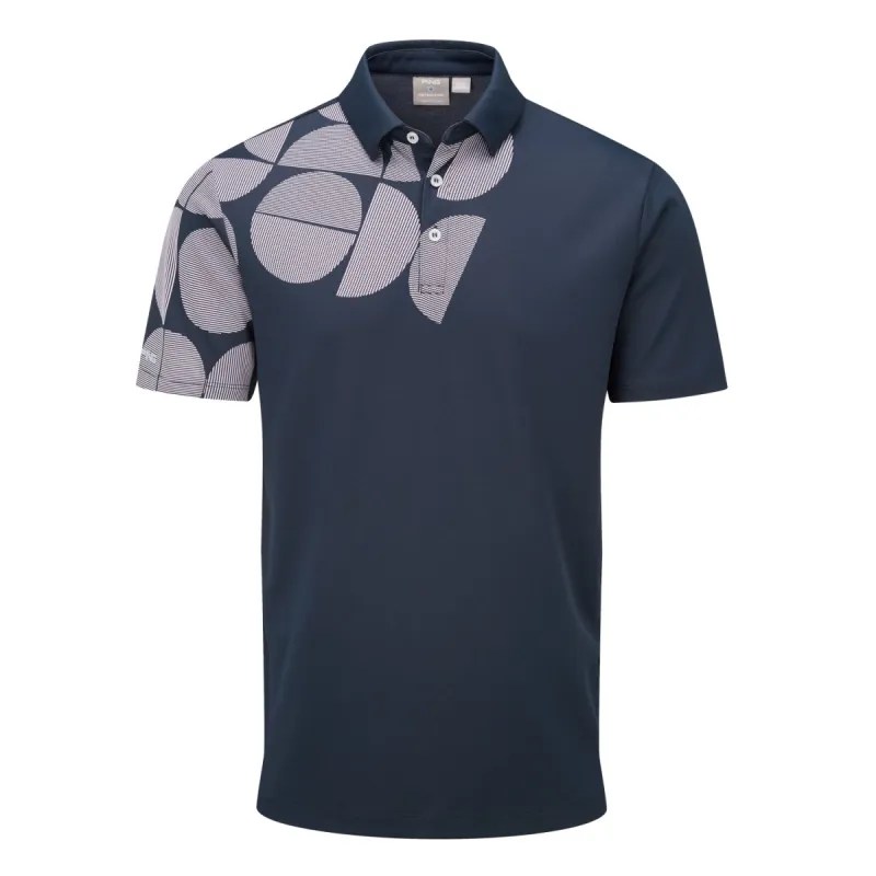 Ping Elevation Golf Polo Shirt - Navy sold by Original Green
