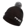 Ping Cresting Knit Bobble Golf Hat - Black sold by Original Green