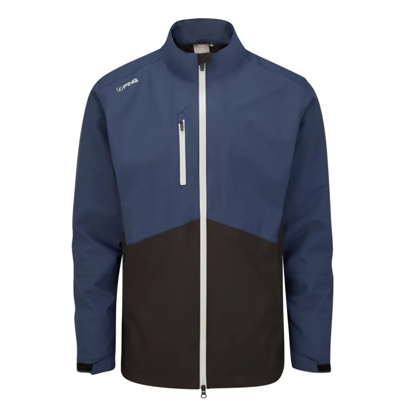 Ping Sensordry S2 Pro Waterproof Golf Jacket - Oxford Blue/Black sold by Original Green