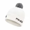 Ping Cresting Knit Bobble Golf Hat - White sold by Original Green