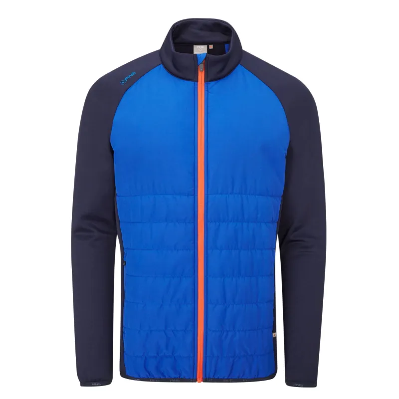 Ping Arlo Sensorwarm Full Zip Golf Jacket - North Sea/Navy sold by Original Green