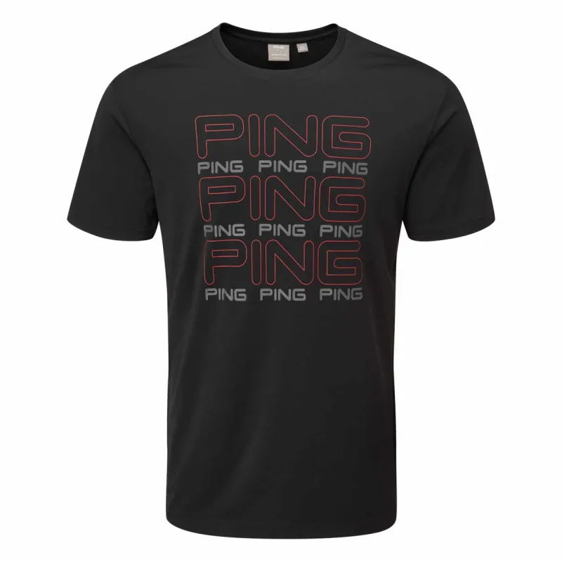 Ping Logo T-Shirt - Black sold by Original Green
