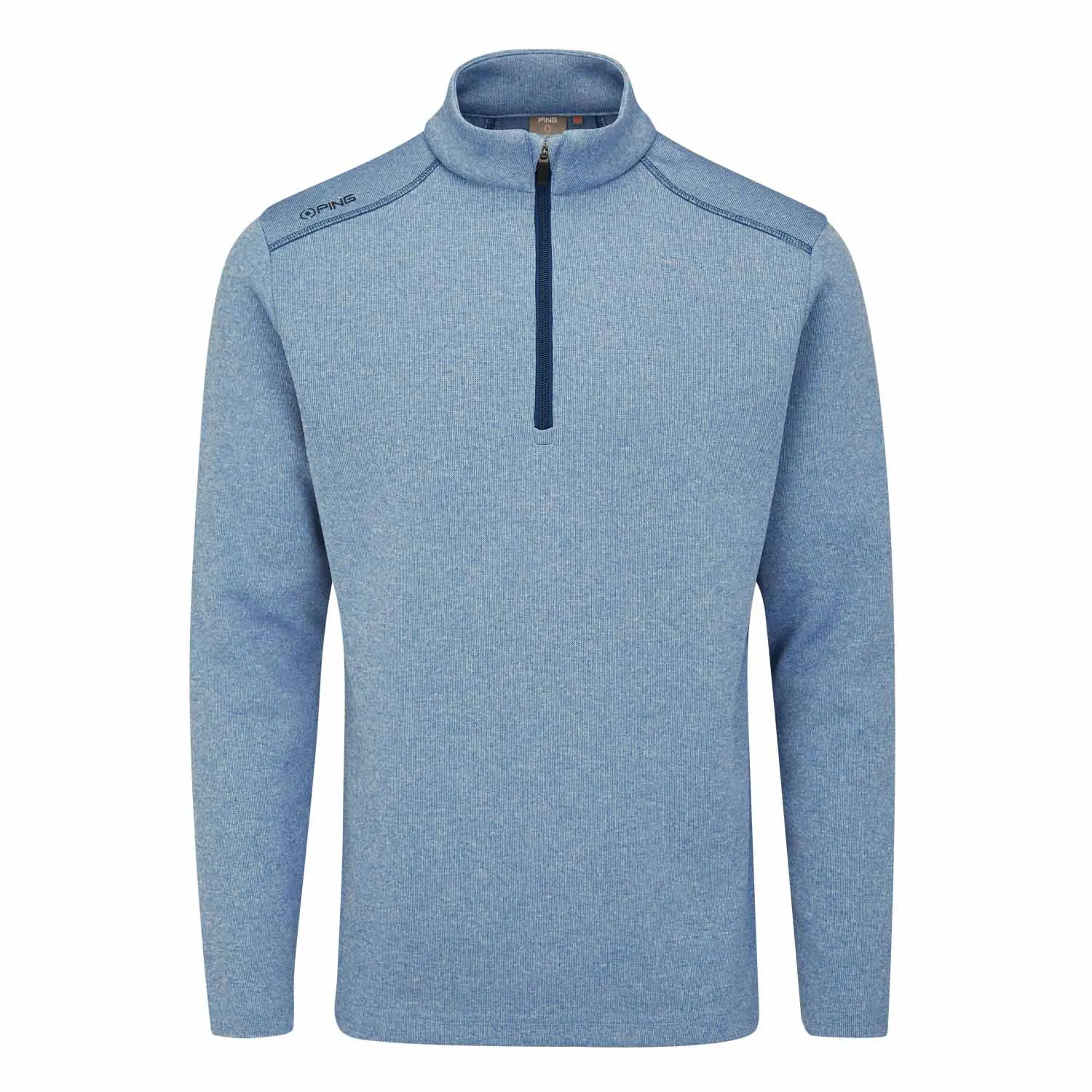 Ping Ramsey 1/2 Zip Golf Pullover - Stone Blue Marl sold by Original Green
