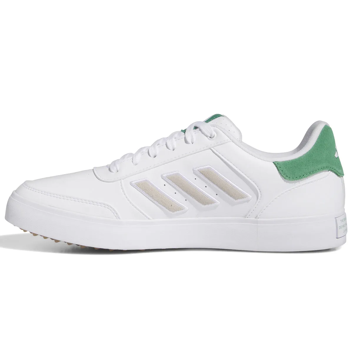 adidas Retrocross 24 Spikeless Golf Shoes - White/Preloved Green sold by Original Green product image thumbnail 2