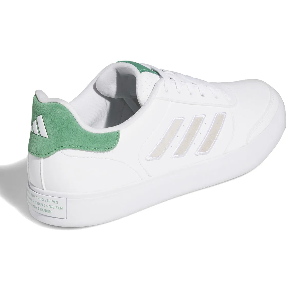 adidas Retrocross 24 Spikeless Golf Shoes - White/Preloved Green sold by Original Green product image thumbnail 3