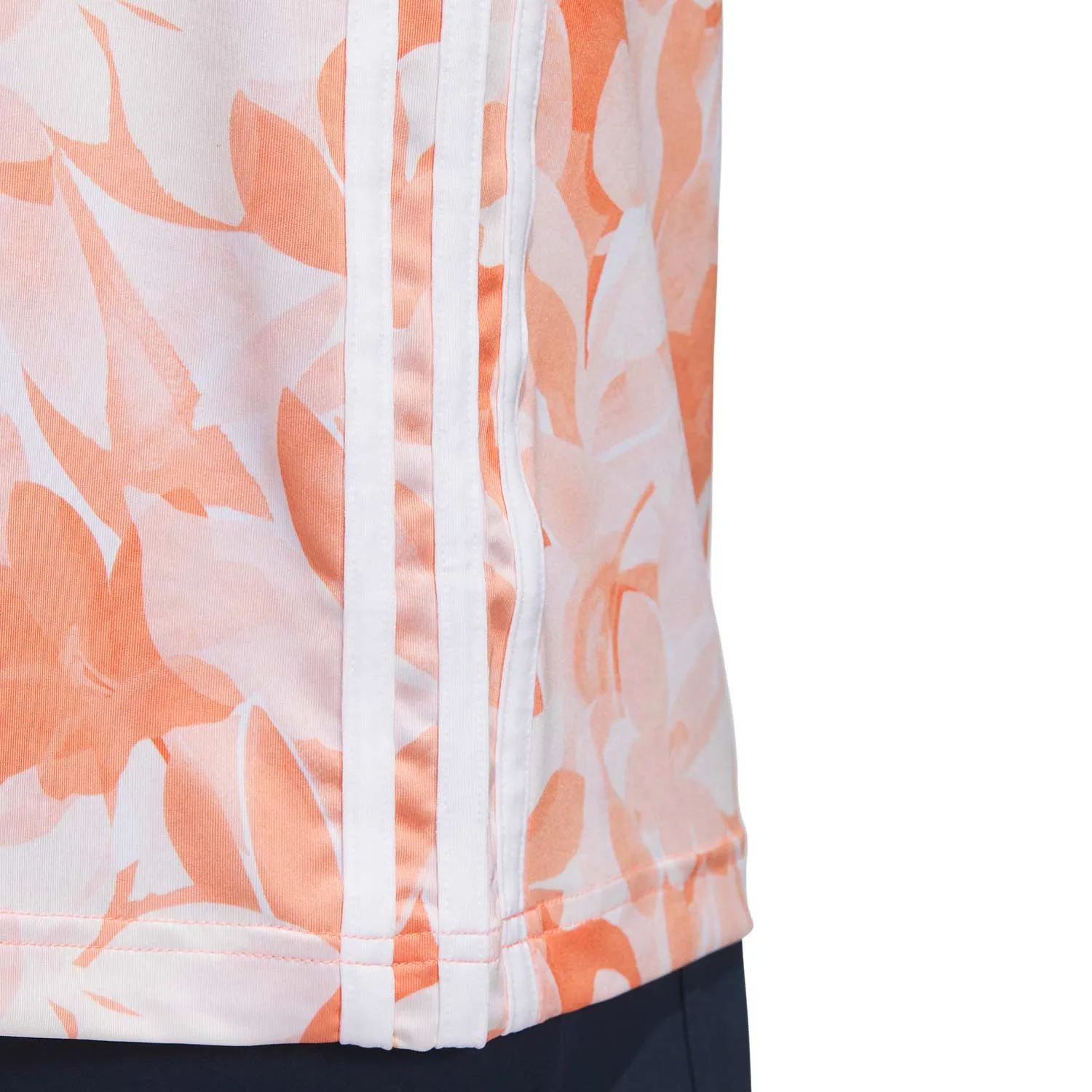 adidas Golf Floral Polo - Coral Fusion/Pantone/White sold by Original Green product image thumbnail 3