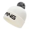 Ping Classic Golf Bobble Hat - White sold by Original Green