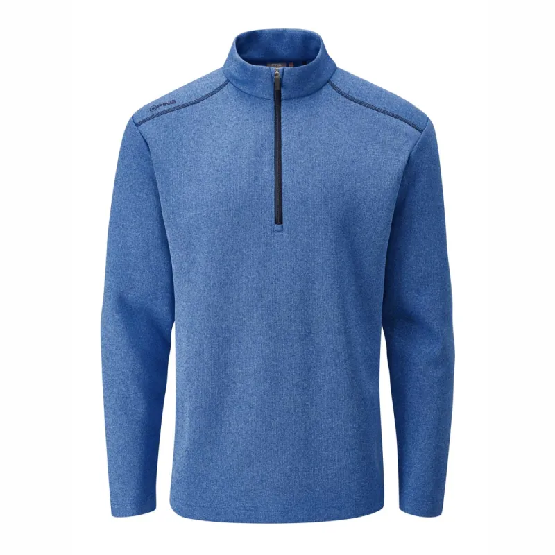 Ping Ramsey 1/2 Zip Golf Pullover - Snorkel Blue sold by Original Green