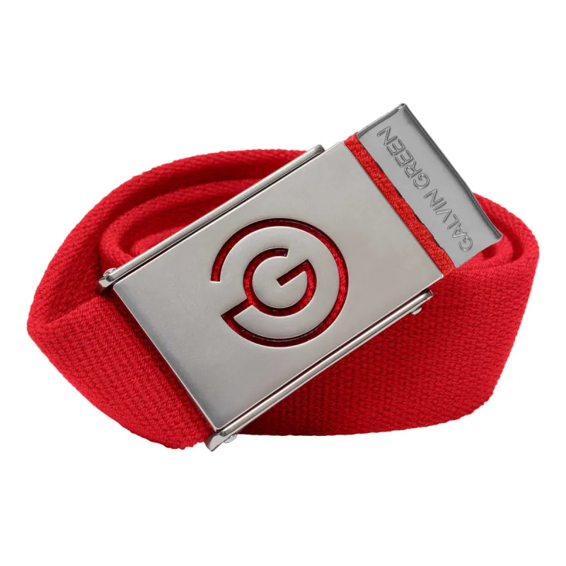 Galvin Green Warren Adjustable Belt - Red sold by Original Green