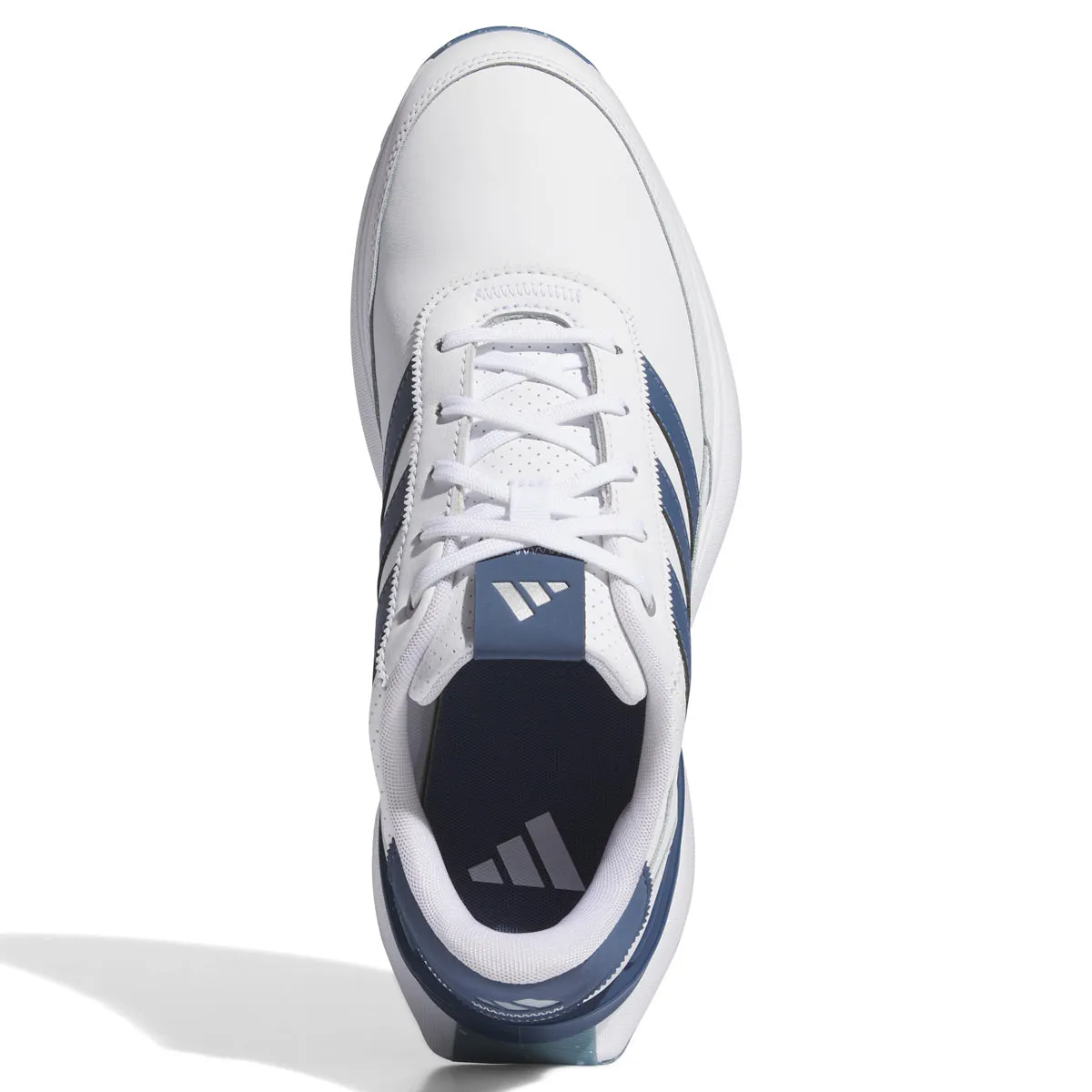 adidas S2G Spikeless Leather 24 Golf Shoes - White/Navy sold by Original Green product image thumbnail 3