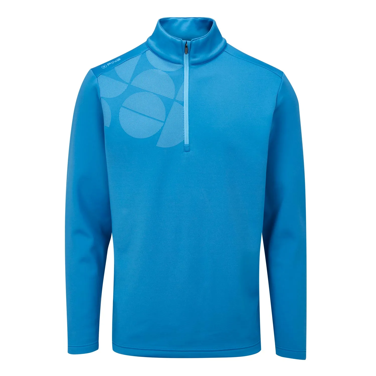 Ping Elevation Half Zip Fleece Golf Top - Danube Blue sold by Original Green