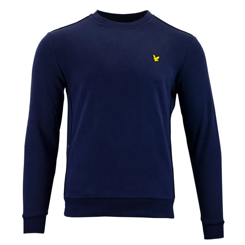 Lyle & Scott Crew Neck Sweater - Navy made by Lyle & Scott