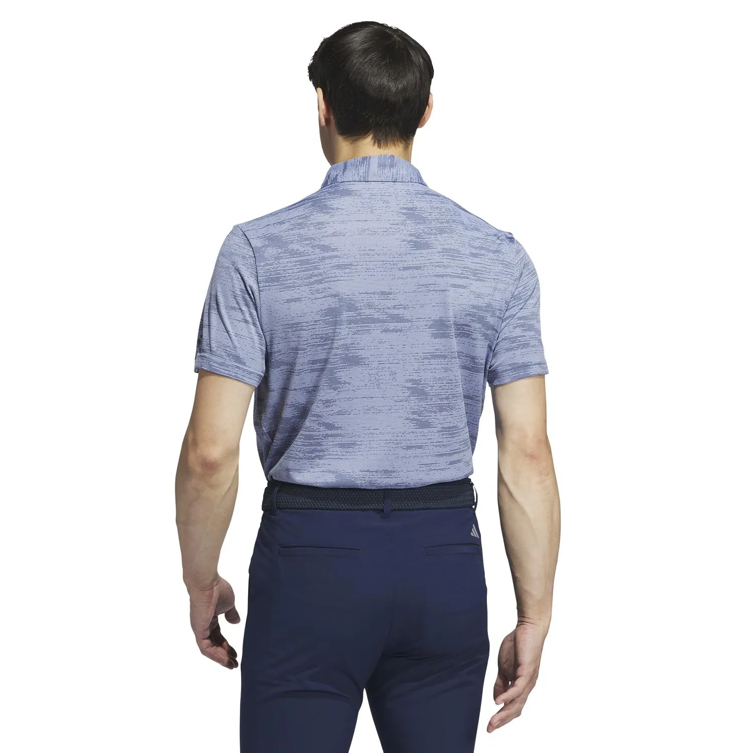 adidas Golf Ultimate365 Textured Stripe Shirt - Blue Spark/Preloved Ink sold by Original Green product image thumbnail 3