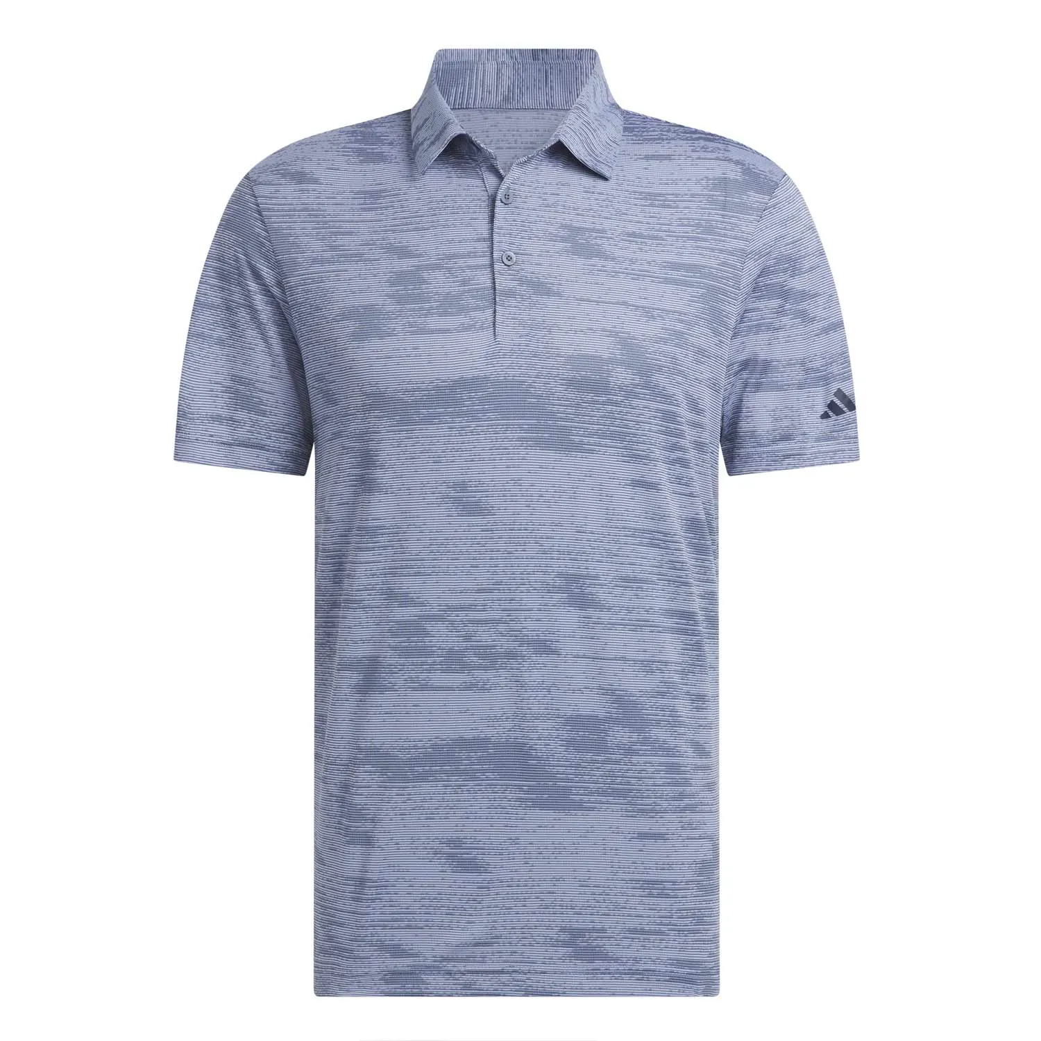 adidas Golf Ultimate365 Textured Stripe Shirt - Blue Spark/Preloved Ink sold by Original Green