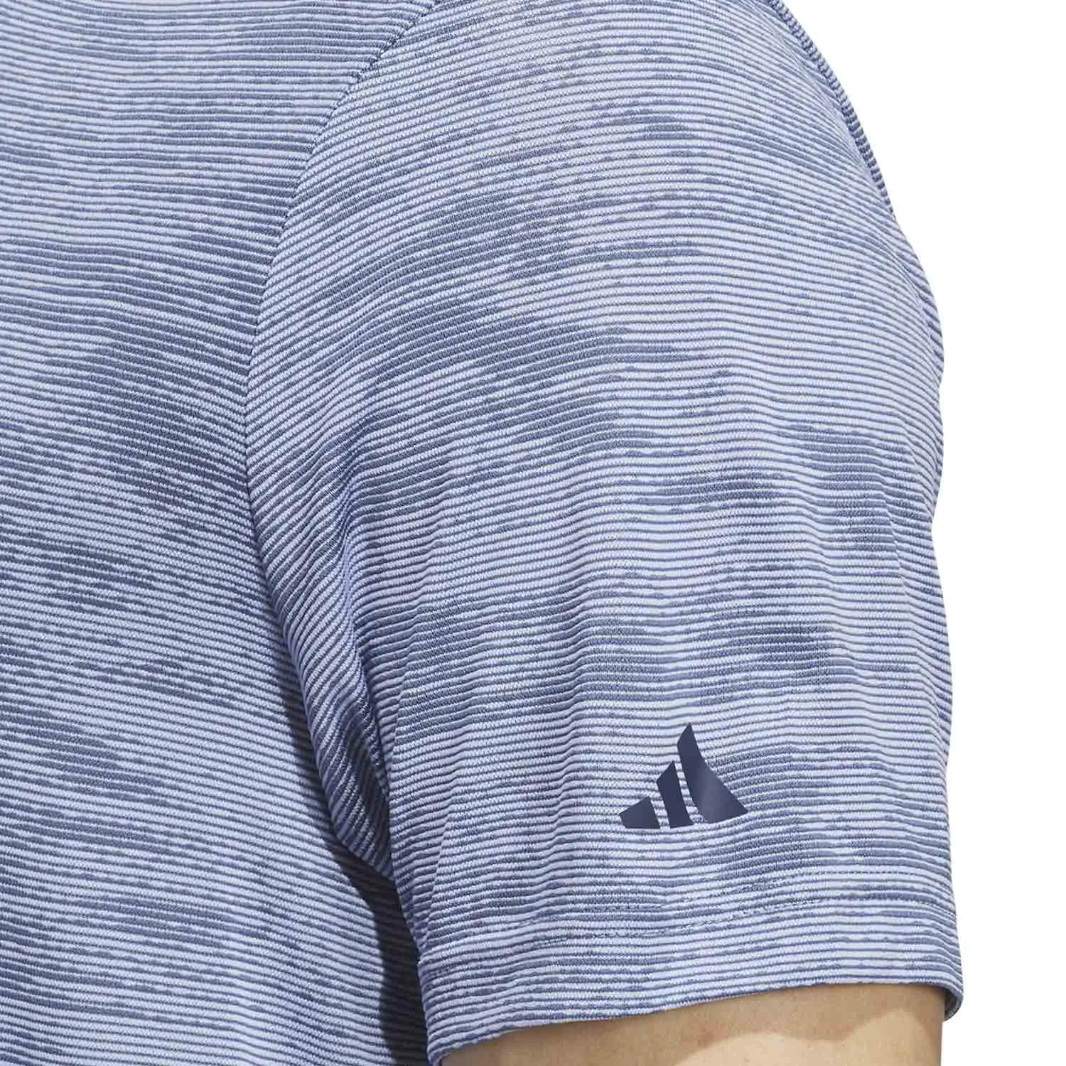 adidas Golf Ultimate365 Textured Stripe Shirt - Blue Spark/Preloved Ink sold by Original Green product image thumbnail 4