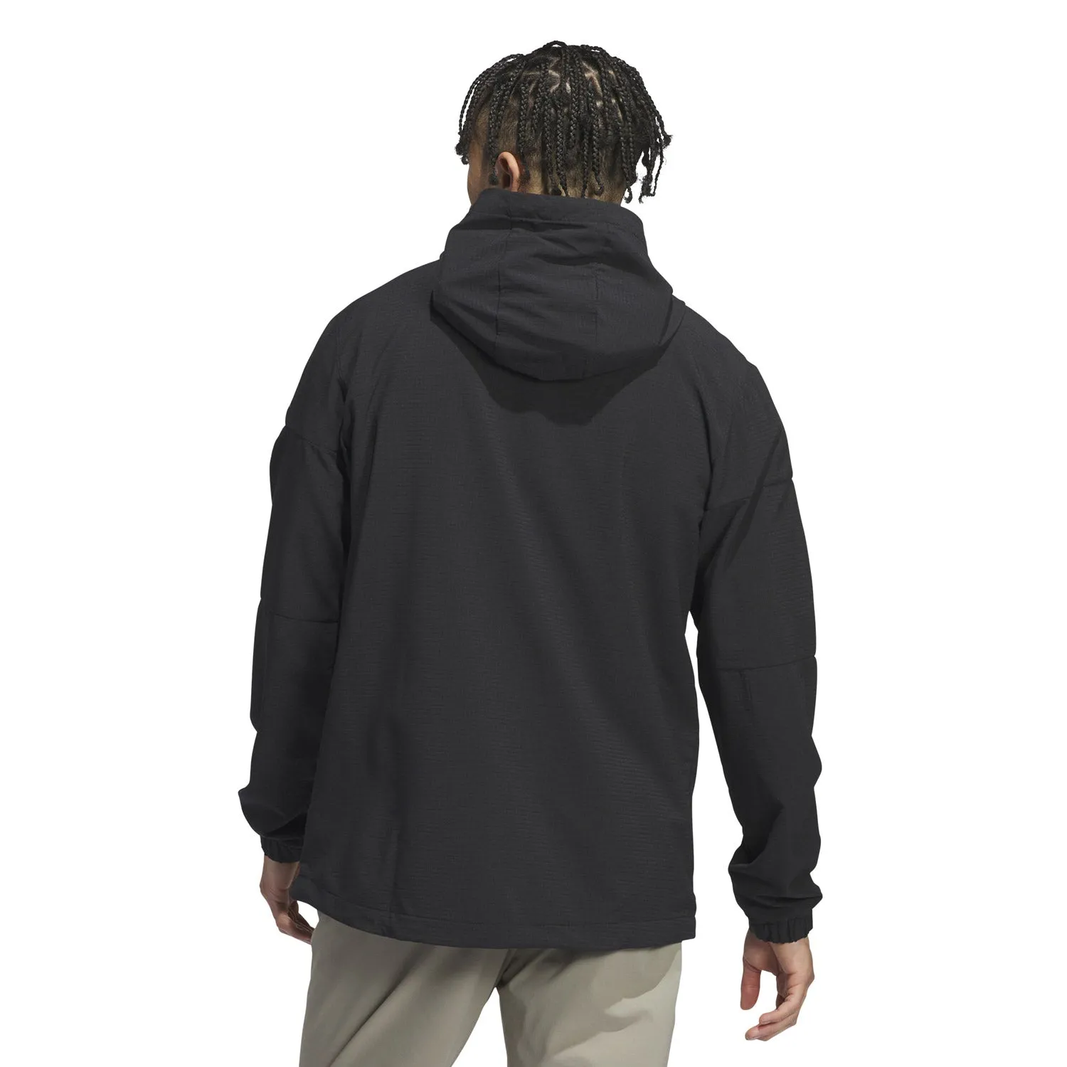 adidas Golf Ultimate365 Club Hooded 1/4 Zip - Black sold by Original Green product image thumbnail 2