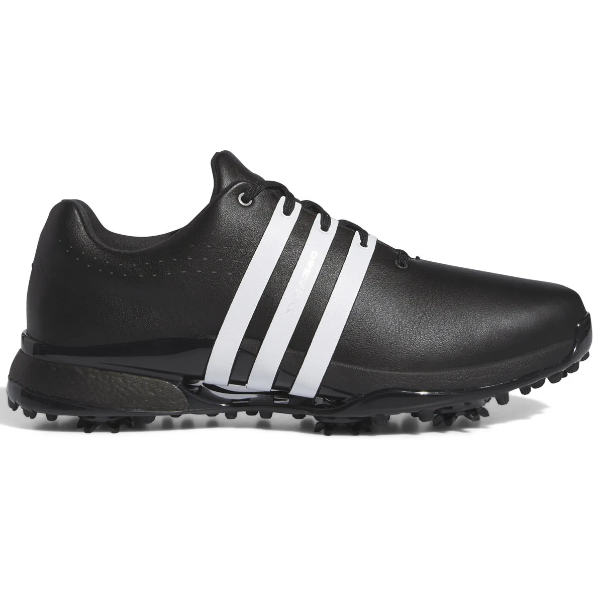 adidas Tour360 24 Boost Golf Shoes - Black/Core Black/White sold by Original Green