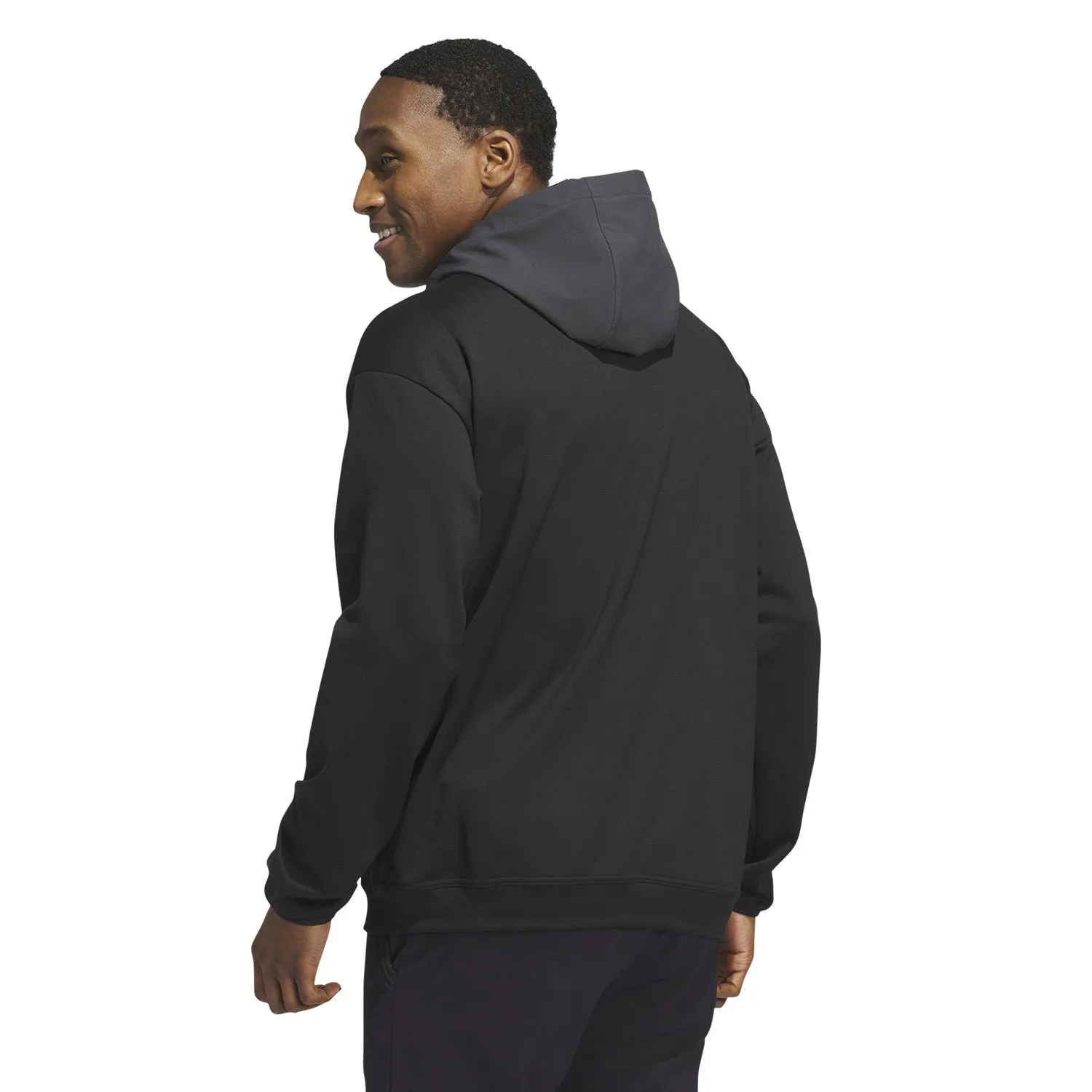 adidas Golf Ultimate365 COLD.RDY Half Zip Hoodie - Black sold by Original Green product image thumbnail 3