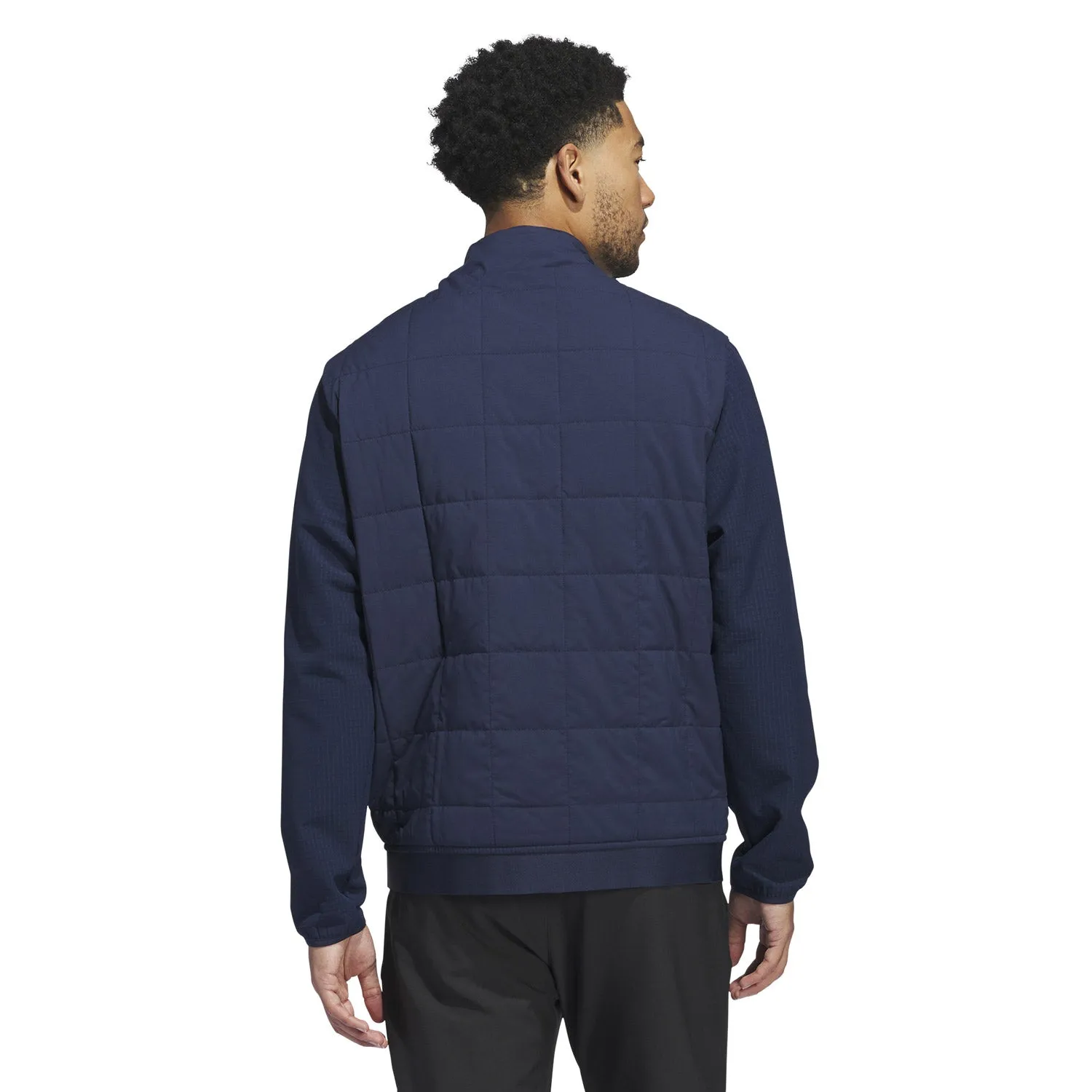 adidas Golf Ultimate365 Quilted DWR Hybrid Jacket - Collegiate Navy sold by Original Green product image thumbnail 3