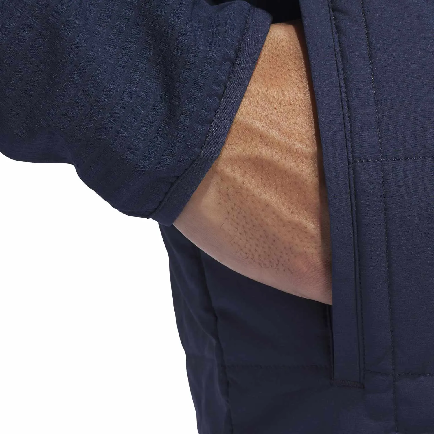 adidas Golf Ultimate365 Quilted DWR Hybrid Jacket - Collegiate Navy sold by Original Green product image thumbnail 4