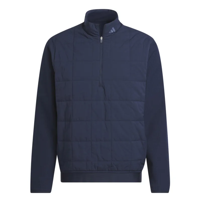 adidas Golf Ultimate365 Quilted DWR Hybrid Jacket - Collegiate Navy made by Adidas