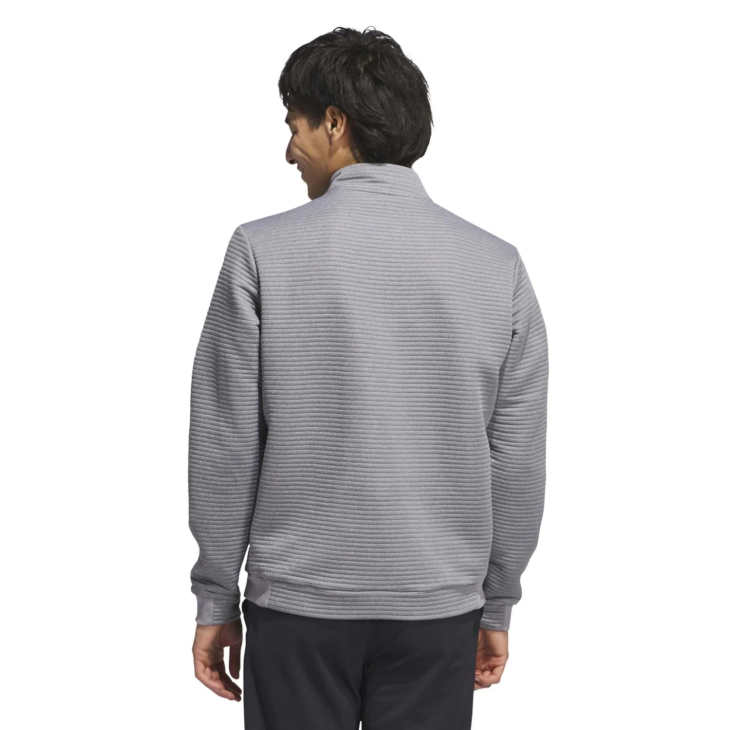 adidas Golf Ultimate365 DWR Quarter Zip Mid Layer - Grey Heather/White sold by Original Green product image thumbnail 3