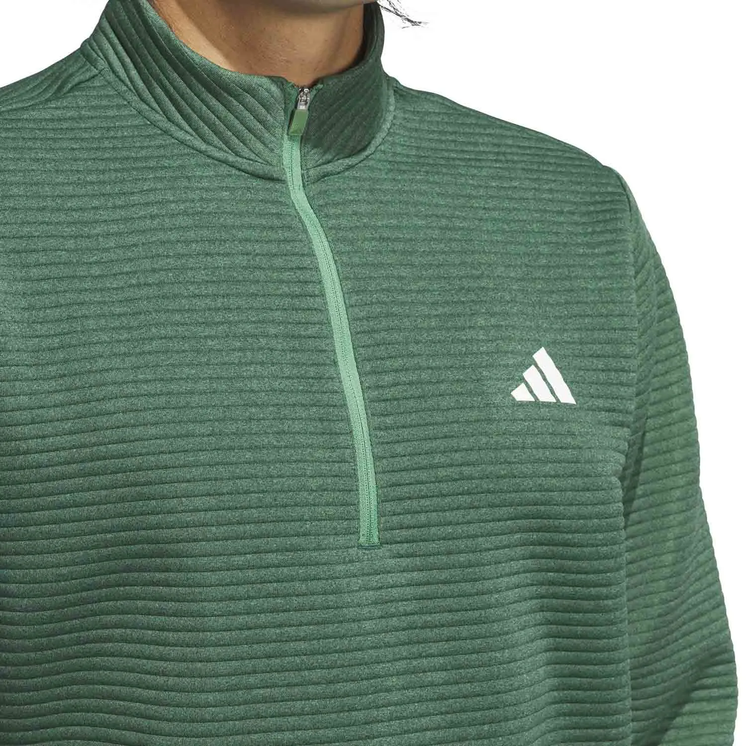 adidas Golf Ultimate365 DWR Quarter Zip Mid Layer - Collegiate Green sold by Original Green product image thumbnail 5