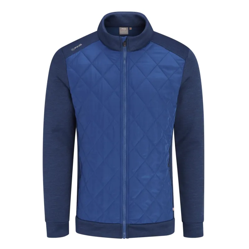 Ping Aaran SensorWarm Full Zip Golf Jacket - Inky Marl sold by Original Green