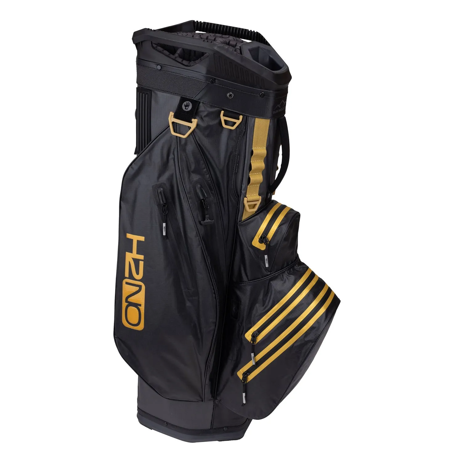 Sun Mountain 2024 H2NO Lite Cart Bag - Steel/Black/Gold sold by Original Green product image thumbnail 2