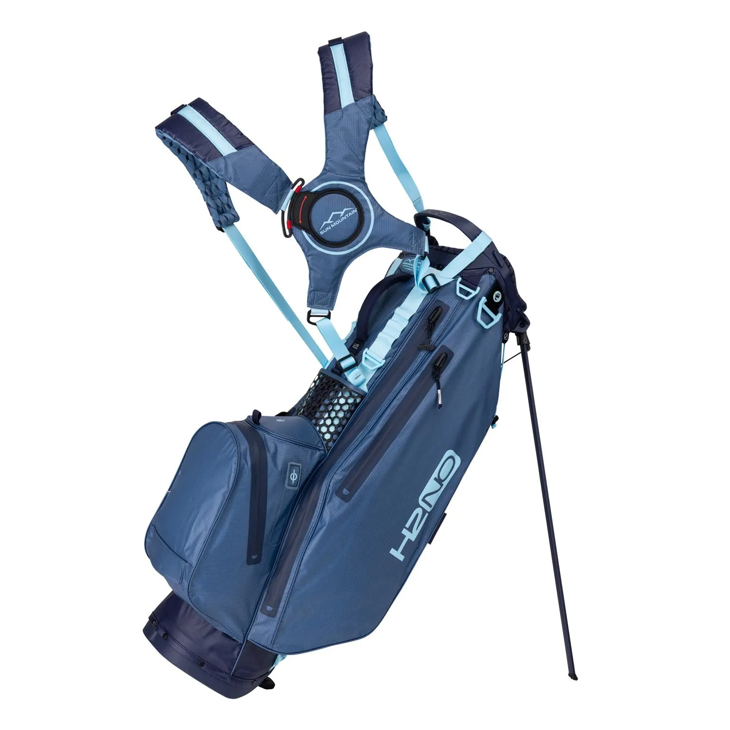 Sun Mountain 2024 H2NO Lite 4-Way Stand Bag - Navy/Dusk/Breeze sold by Original Green