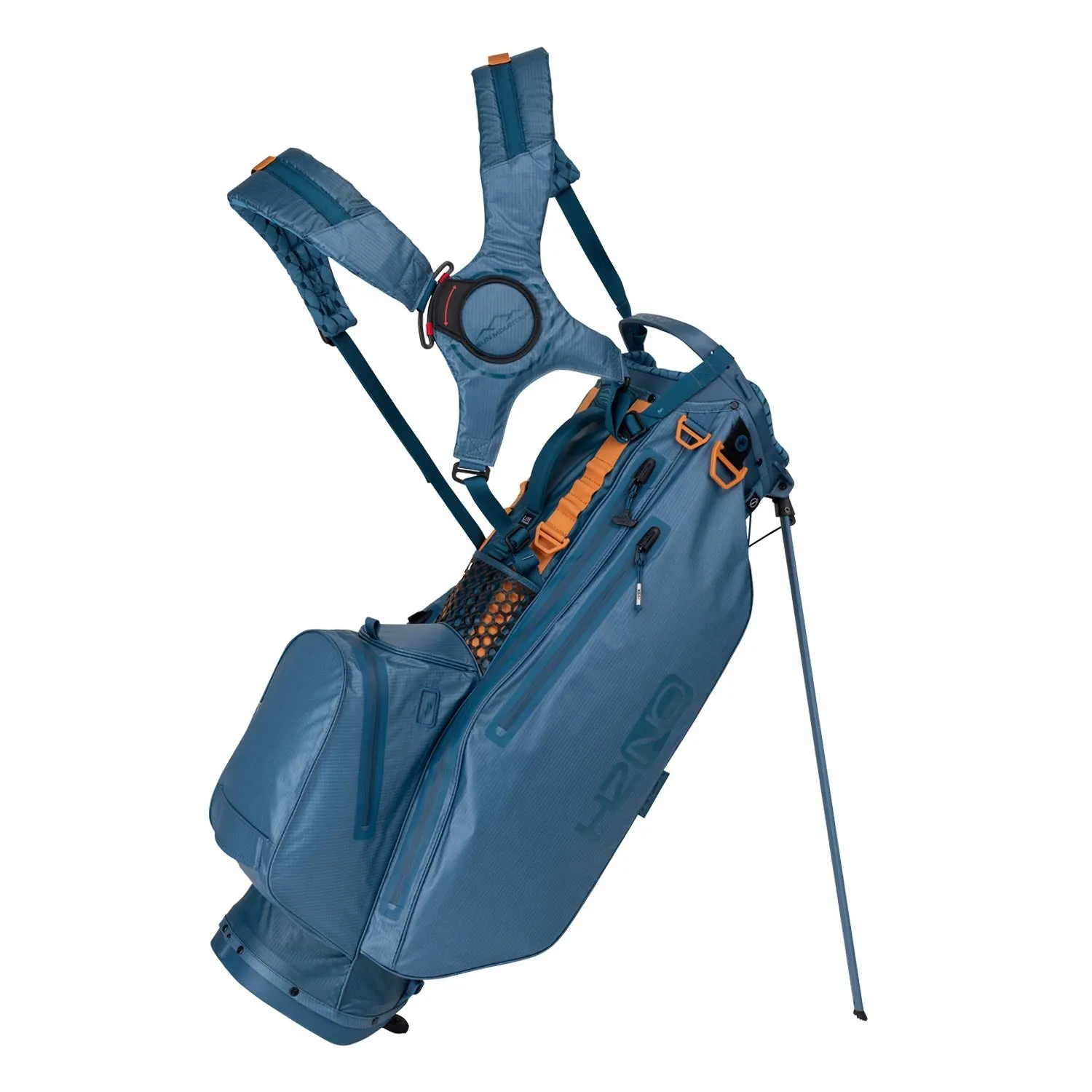 Sun Mountain 2024 H2NO Lite 4-Way Stand Bag - Harbour/Spruce/Ochre sold by Original Green