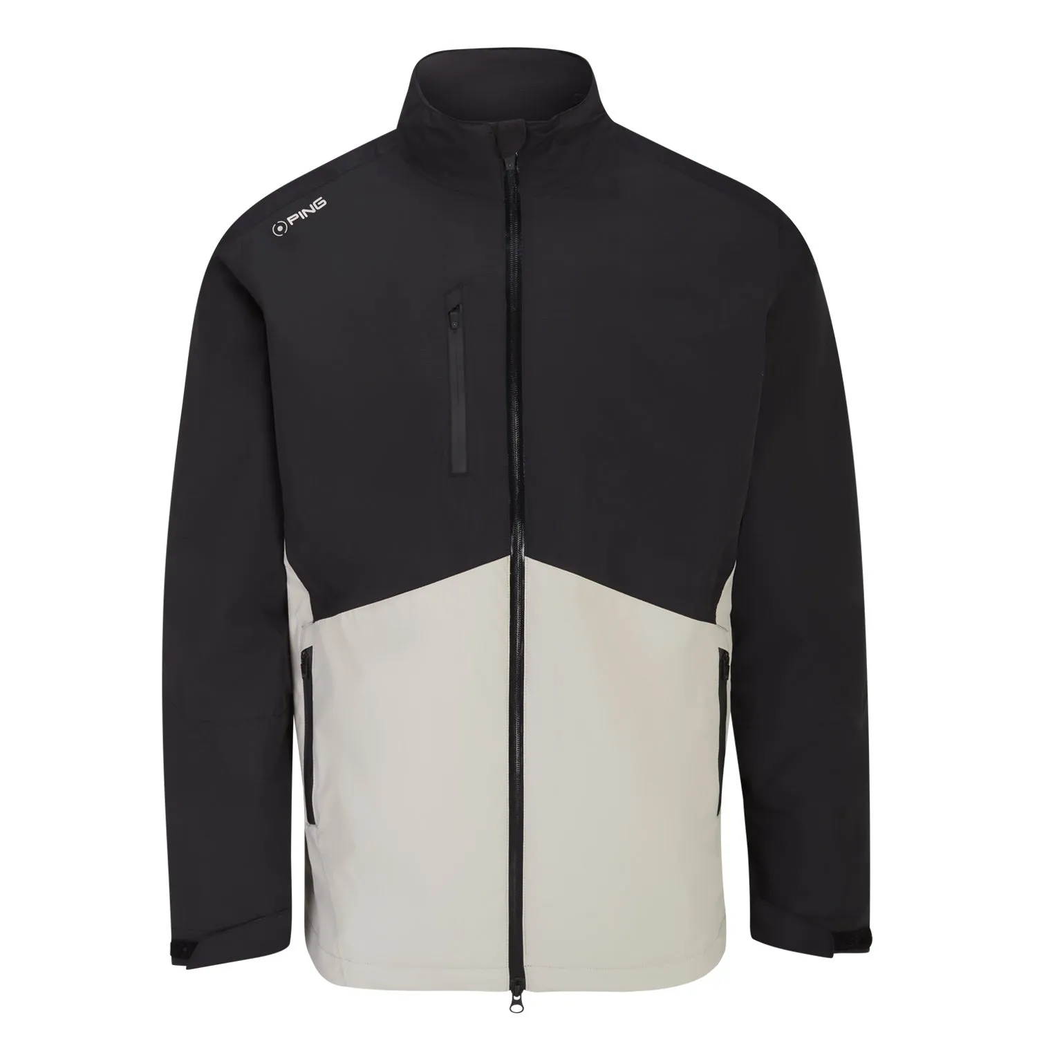 Ping Sensordry S2 Pro Waterproof Golf Jacket - Black/Mushroom sold by Original Green