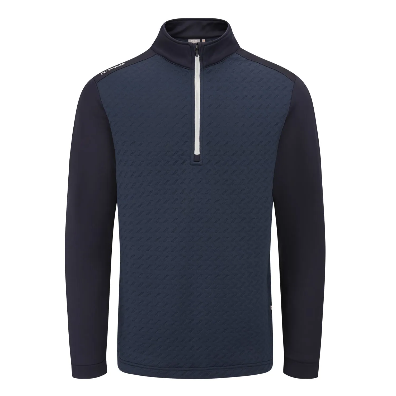 Ping Whister 3D Jacquard Golf Fleece - Navy sold by Original Green