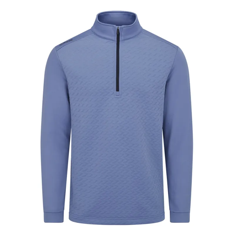 Ping Whister 3D Jacquard Golf Fleece - Airforce sold by Original Green