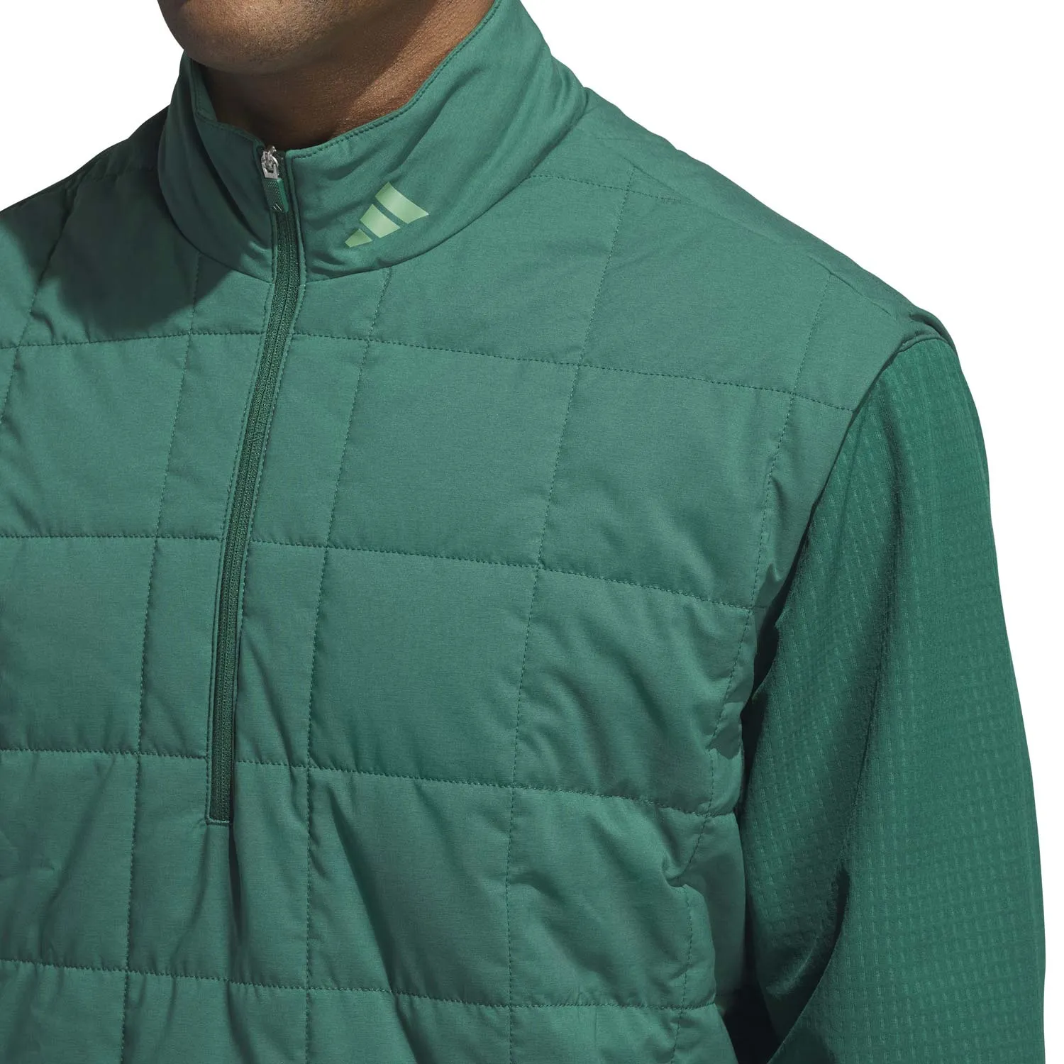adidas Golf Ultimate365 Quilted DWR Hybrid Jacket - Collegiate Green sold by Original Green product image thumbnail 4