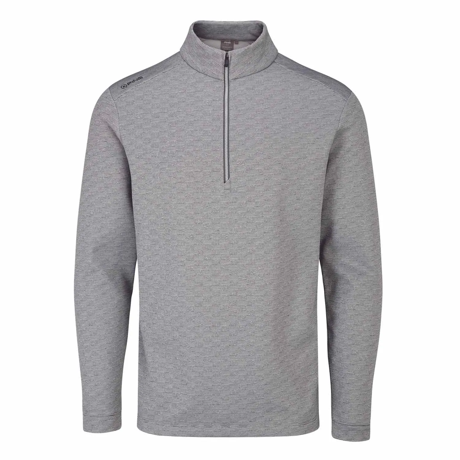 Ping Bexton SensorWarm Half Zip Golf Fleece - Quiet Grey Multi sold by Original Green