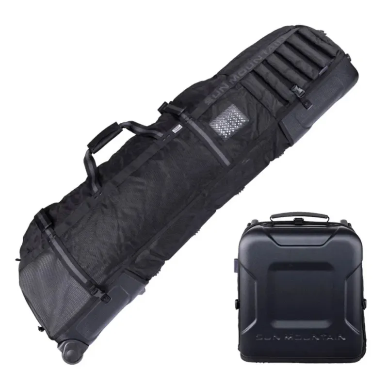 Sun Mountain Kube Golf Flight Travel Cover - Black made by Original Green