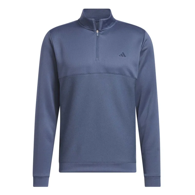 adidas Golf Ultimate365 Textured Half Zip Pullover - Preloved Ink sold by Original Green