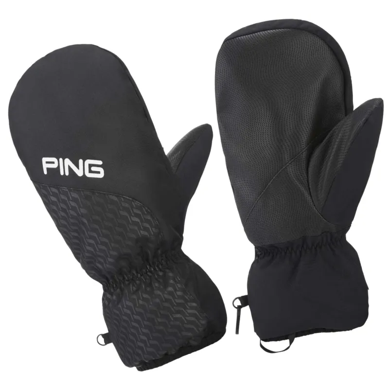 Ping Golf 241 Winter Cart Mittens - Black sold by Original Green