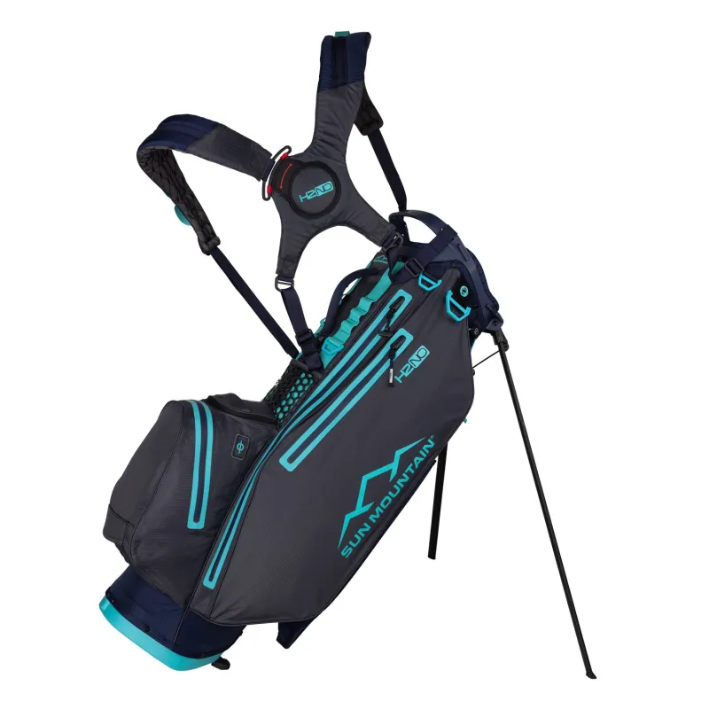 Sun Mountain 2025 H2NO Lite 4-Way Stand Bag - Navy/Stealth/Bahama sold by Original Green