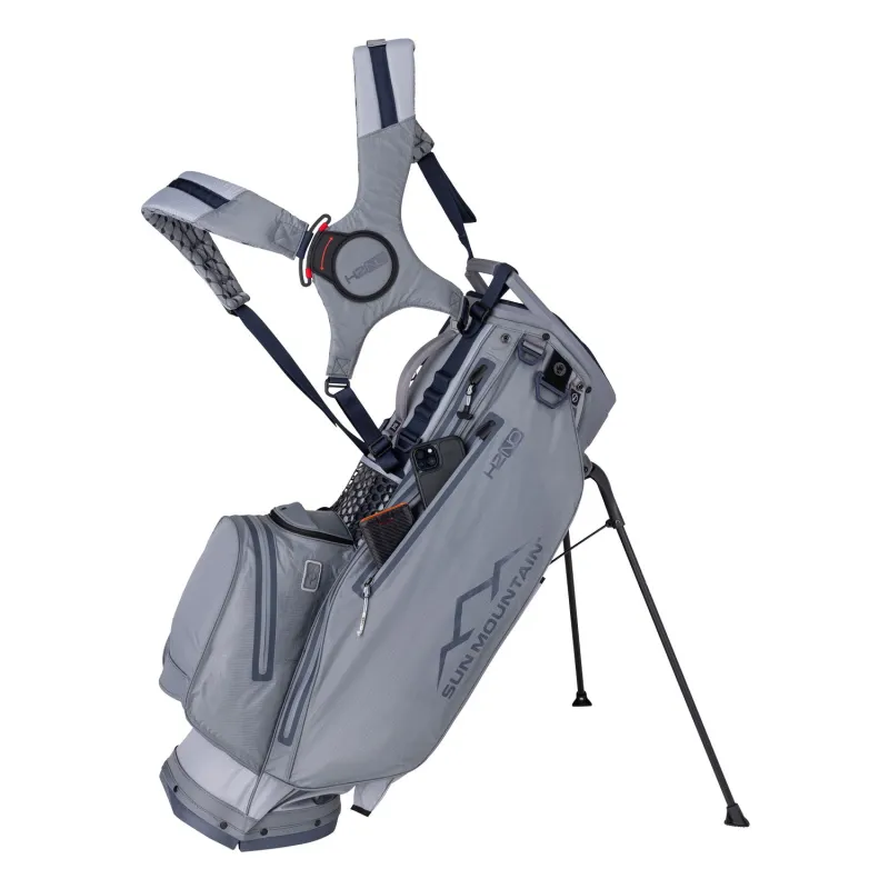 Sun Mountain 2025 H2NO VLO 14-Way Stand Bag - Cadet/Nickel sold by Original Green
