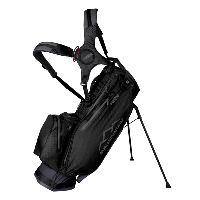 Sun Mountain 2025 H2NO VLO 14-Way Stand Bag - Steel/Black sold by Original Green