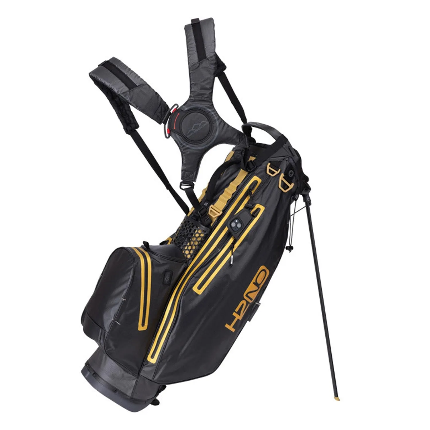 Sun Mountain 2024 H2NO Lite Speed Left Hand - Steel/Black/Gold sold by Original Green