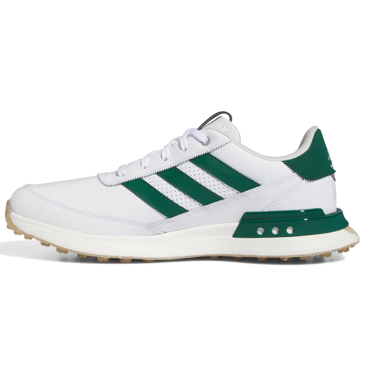 adidas S2G Spikeless Leather 24 Golf Shoes - White/Green/Gum sold by Original Green product image thumbnail 2