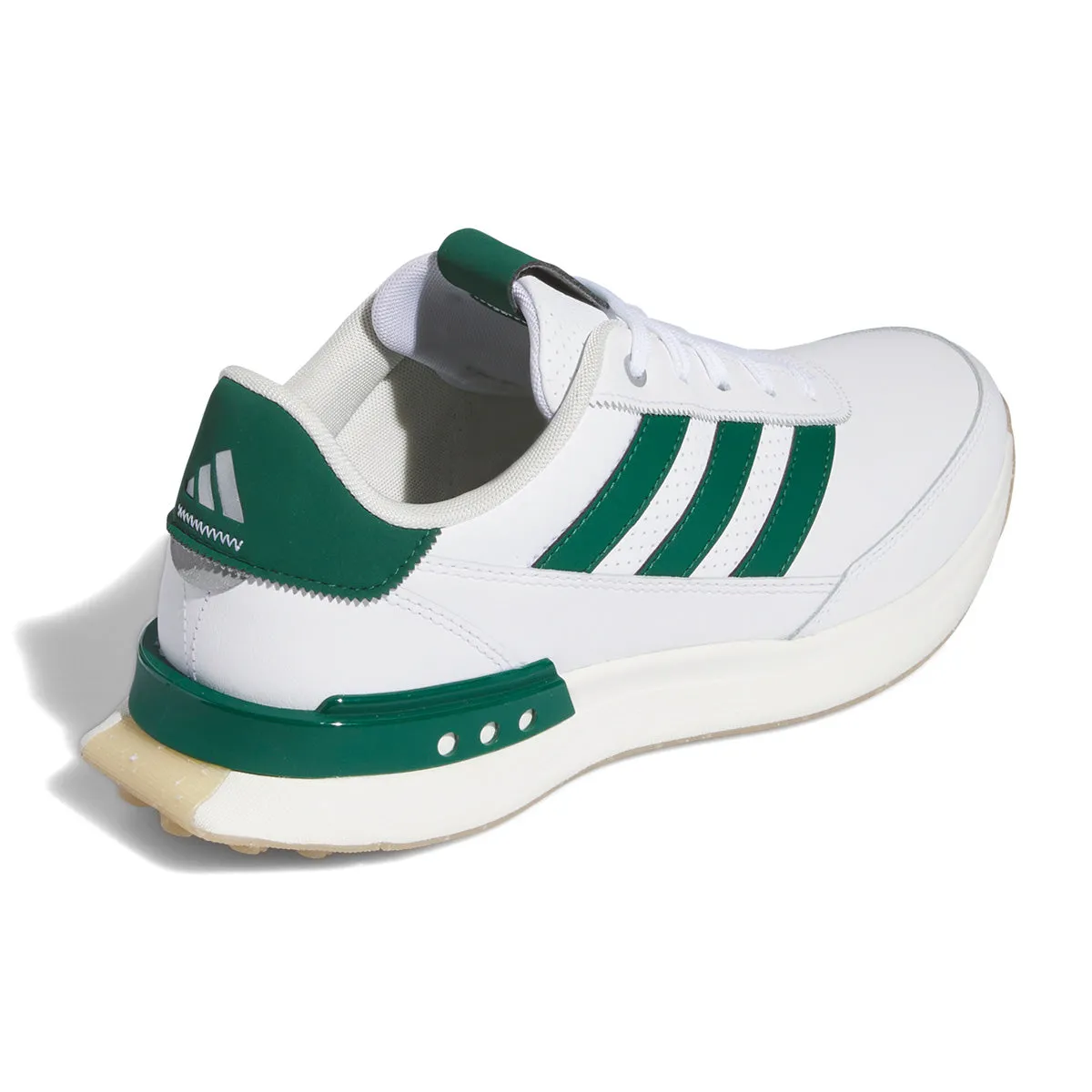 adidas S2G Spikeless Leather 24 Golf Shoes - White/Green/Gum sold by Original Green product image thumbnail 4