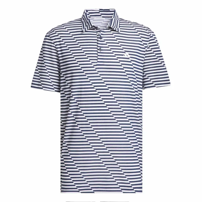 adidas Golf Ultimate365 Mesh Print Shirt - Collegiate Navy/White sold by Original Green