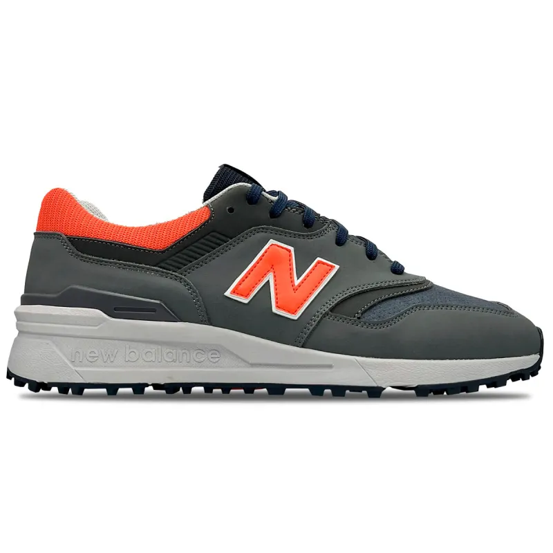 New Balance 997 SL Golf Shoes - Grey/Orange sold by Original Green